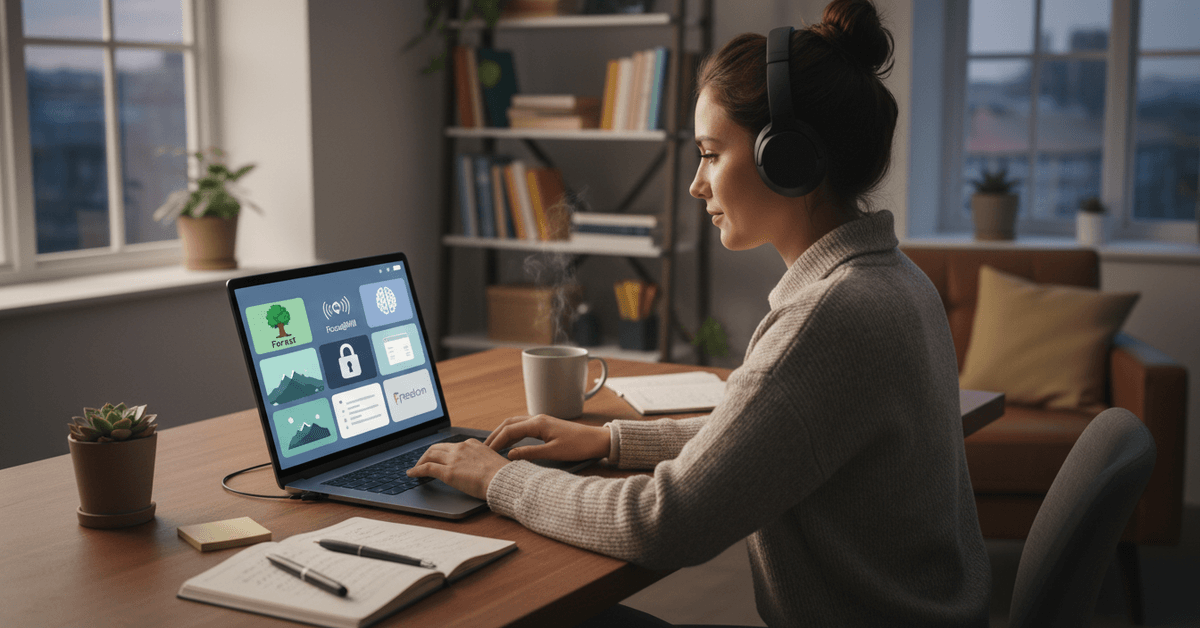 5 Apps to Help You Stay Focused During Deep Work Sessions