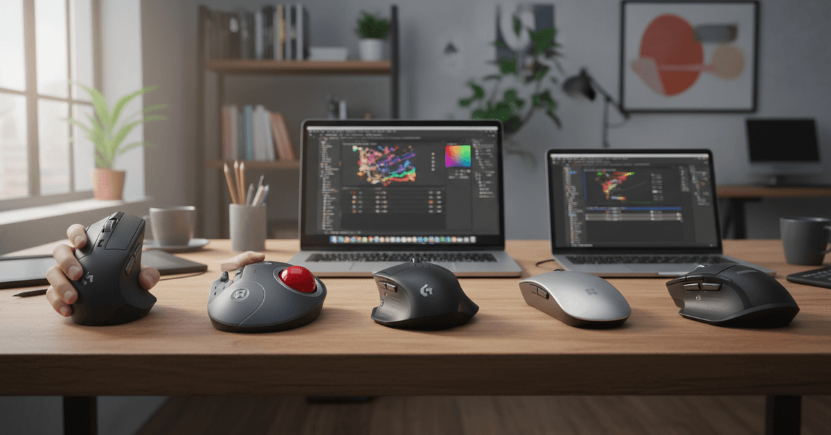 The Best Mouse for Designers and Editors: Ergonomics vs. Features