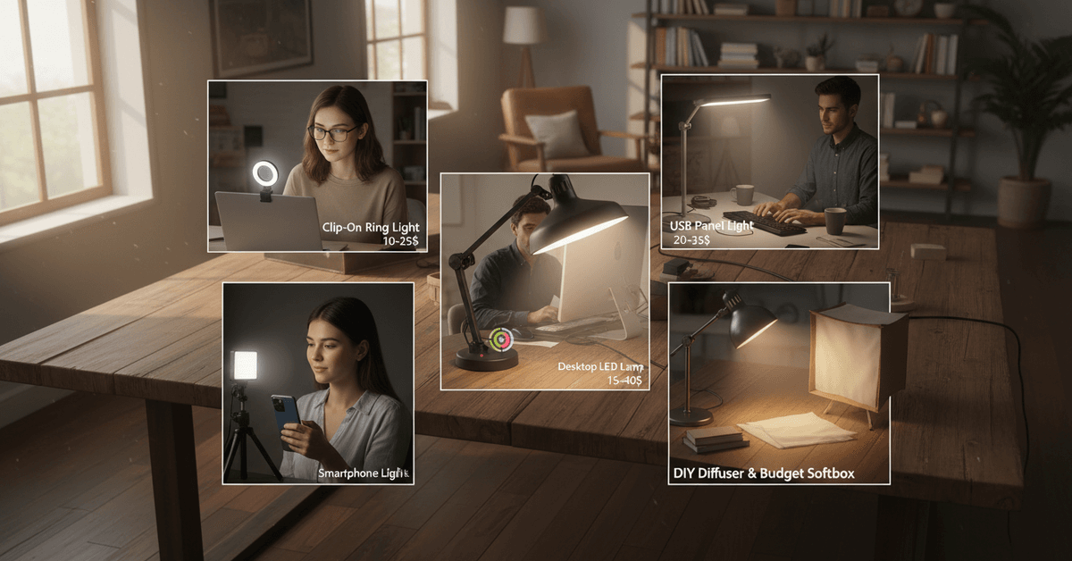 5 Budget-friendly Gadgets to Improve Your Video Call Lighting