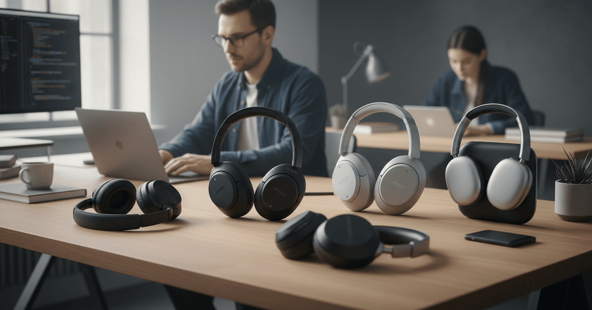 The best noise-canceling headphones for deep work