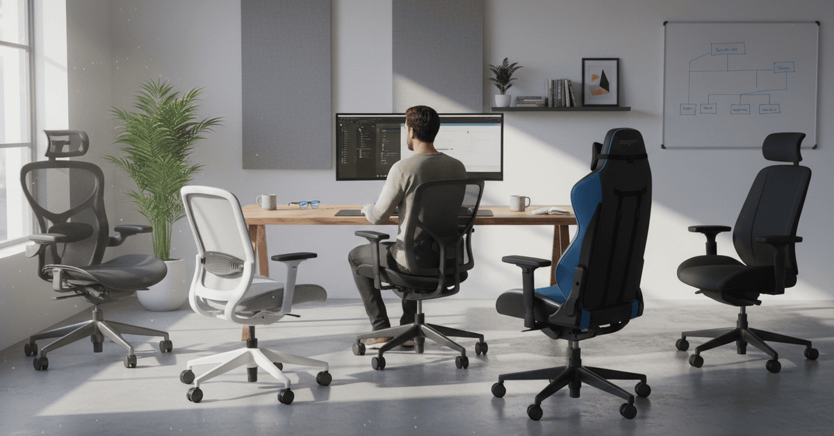Best Ergonomic Chairs for Comfortable Long Desk Hours