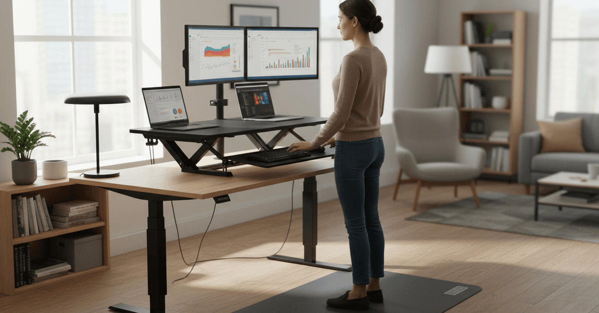 The Best Standing Desk Converters for a Healthier Workspace