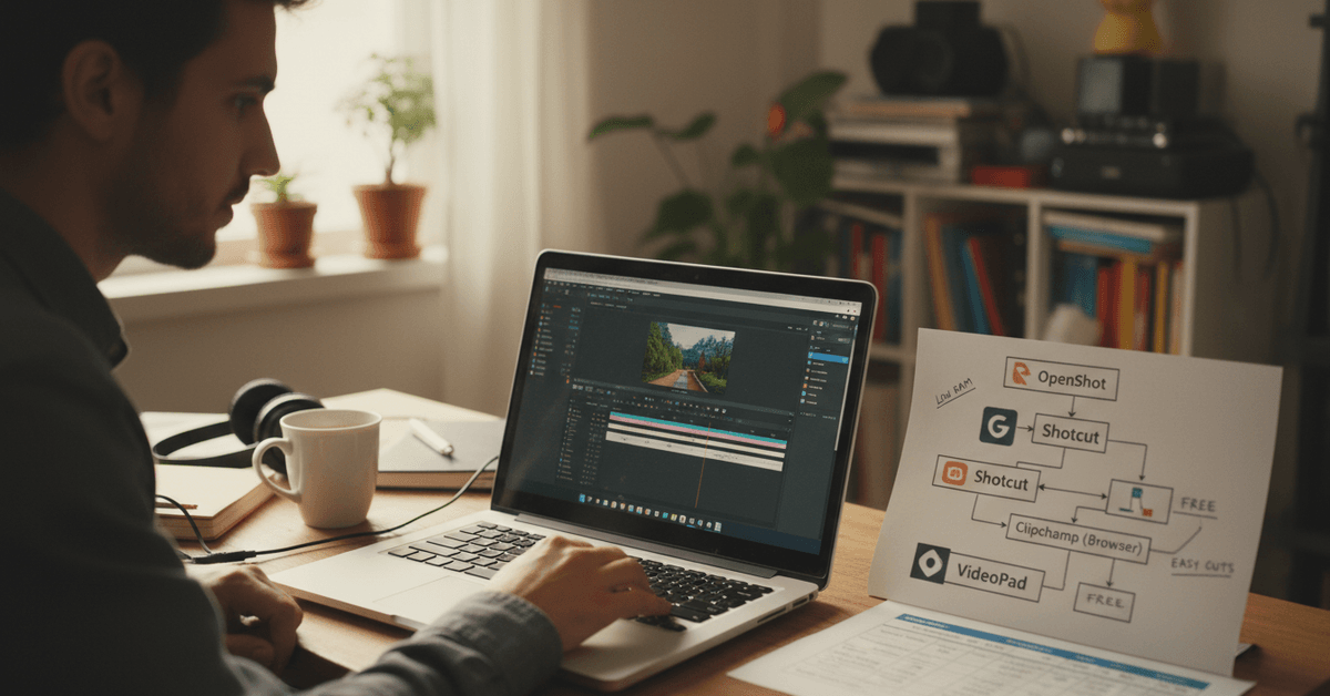 Best free video editors for low-end PCs in 2026