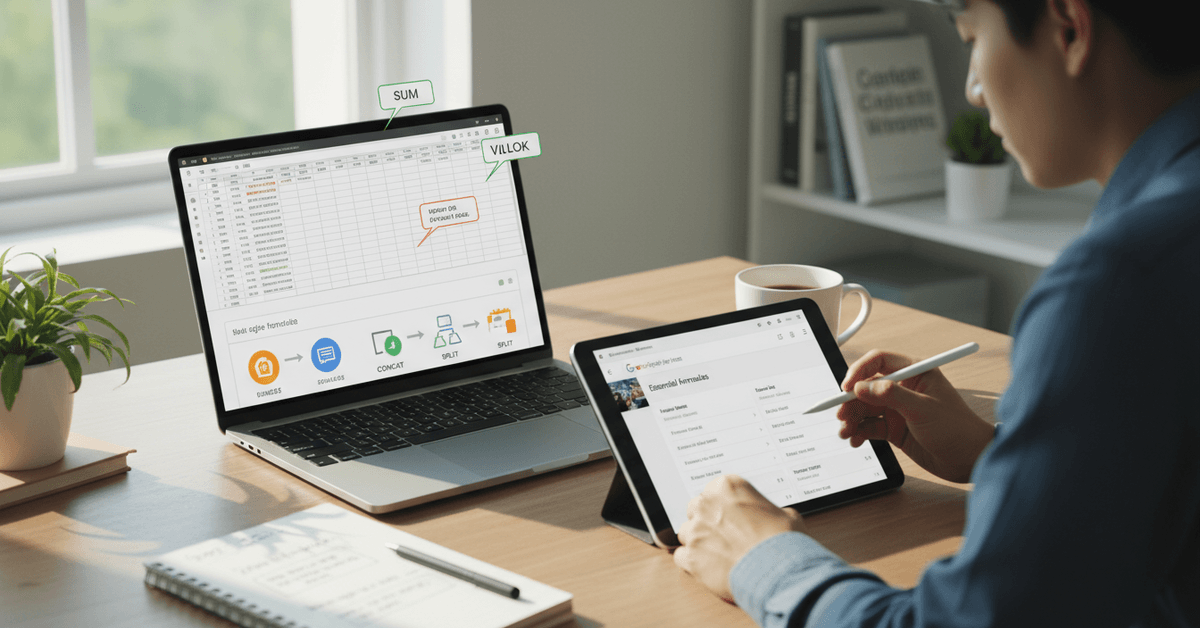 How to Master Google Sheets: 10 Formulas You Need to Know