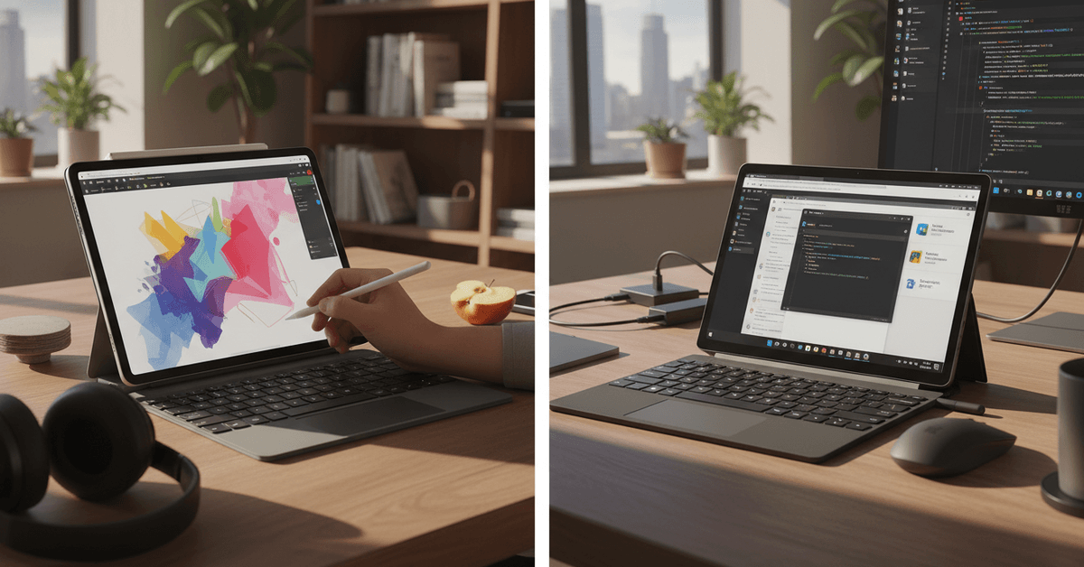 How to choose between an iPad and a Surface for on-the-go work