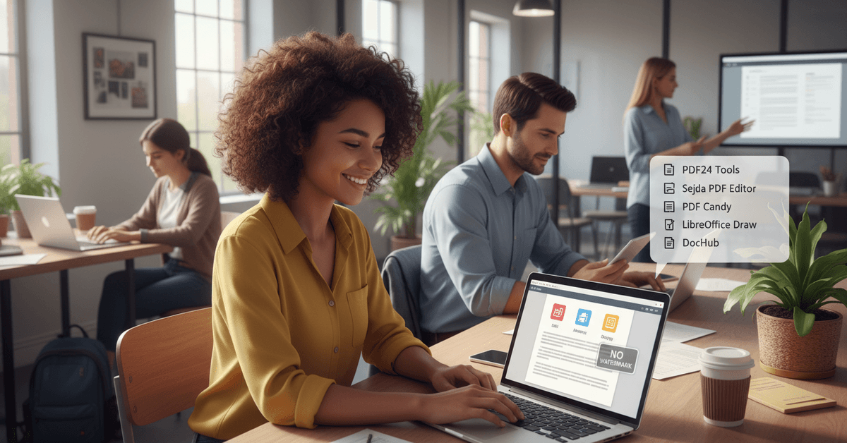 Best free PDF editors that don't leave a watermark