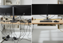 5 Cable management hacks for a cleaner desk setup